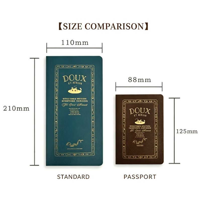 Fromthenon トラベラーズノート かわいい猫革カバー - Vintage Leather Journal Notebook のレビューと価格