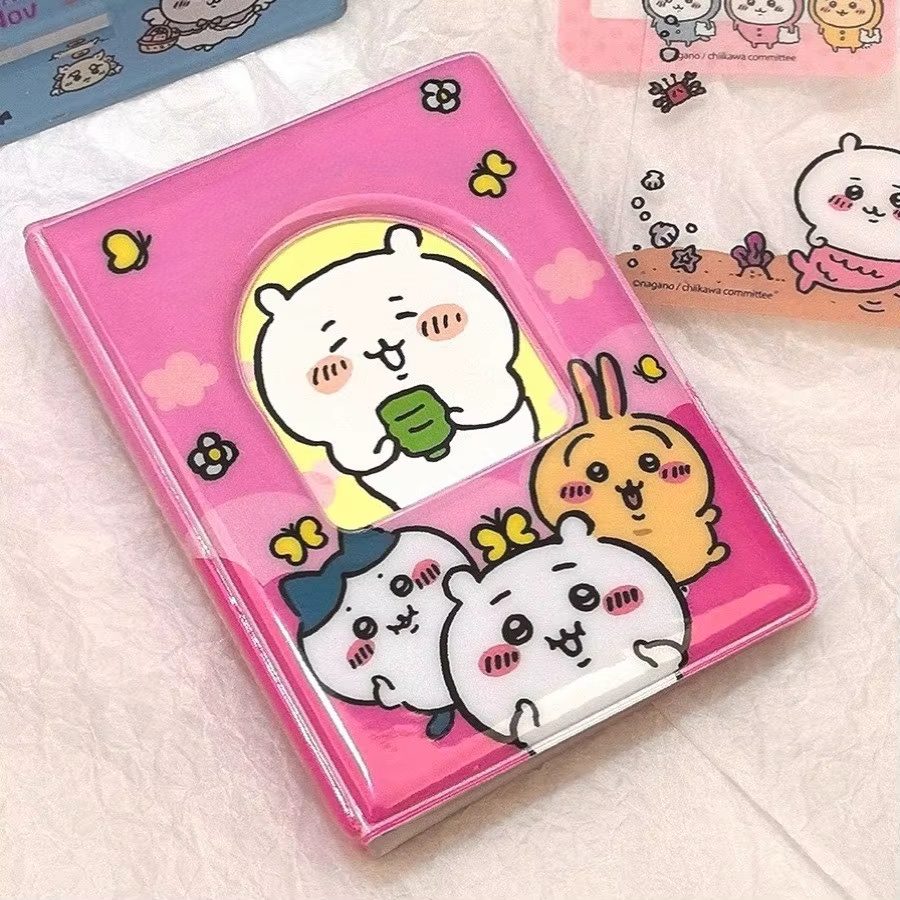 かわいいジイ3インチフォトカードアルバム キュートな漫画風コ - Kpop Photo Card Binder 3 Inch のレビューと価格