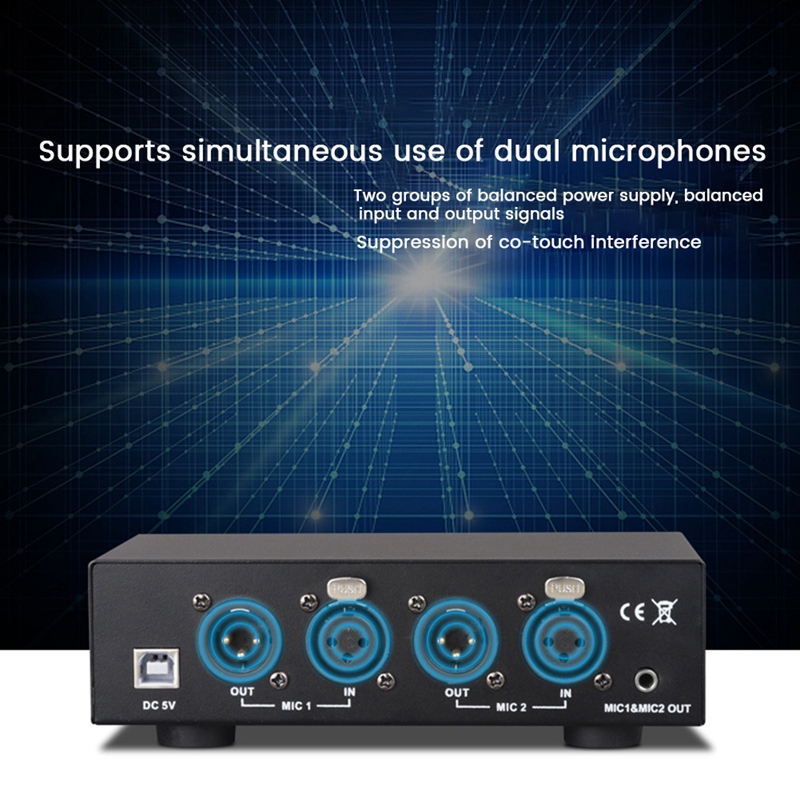 48V USBデュアル混合出力ファンタム電源 コンデンサーマ - Music のレビューと価格