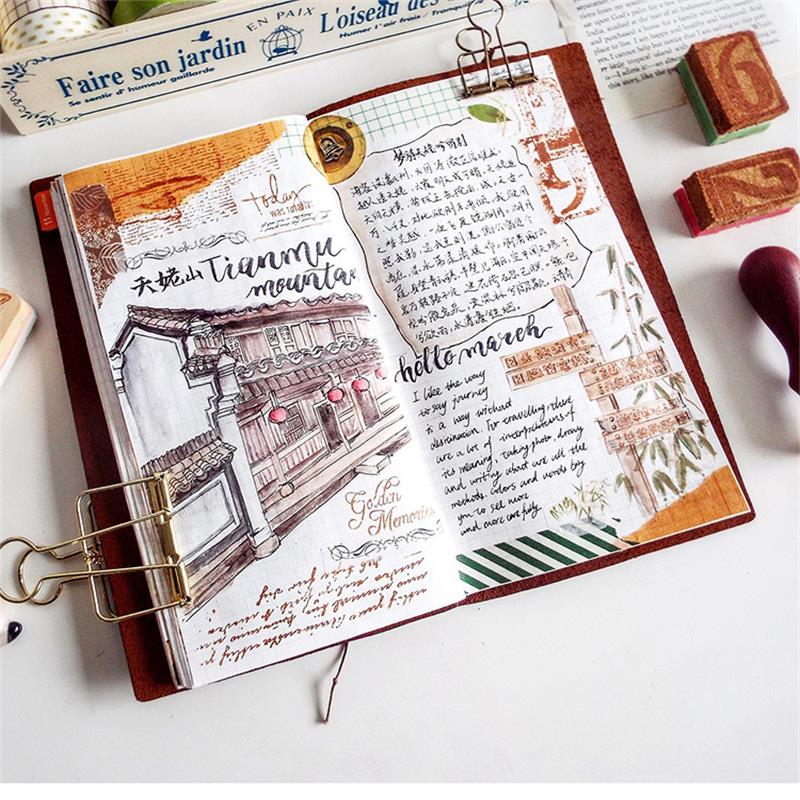 欠陥レトロレザーカバーノートブックポータブルジャーナルトラベ - Vintage Leather Journal Notebook のレビューと価格