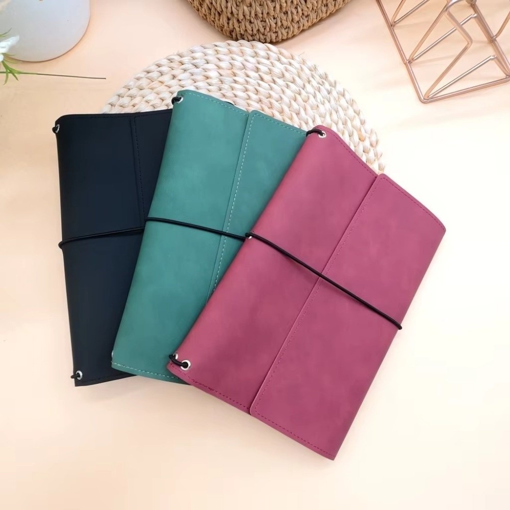 ヴィンテージ A5 ノートブックオーガナイザールーズリーフコ - Vintage Leather Journal Notebook のレビューと価格