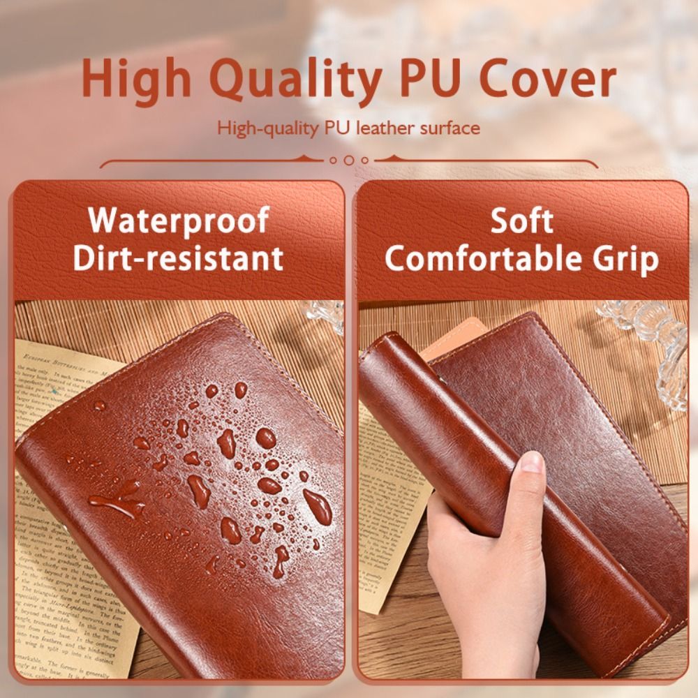新しい A5/A6 ノートブック ルーズリーフ PU レザー - Vintage Leather Journal Notebook のレビューと価格
