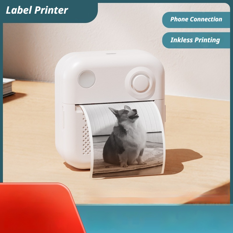 ミニポケット Bluetooth サーマルプリンター写真ステ - Mini Pocket Thermal Printer Paper Roll のレビューと価格