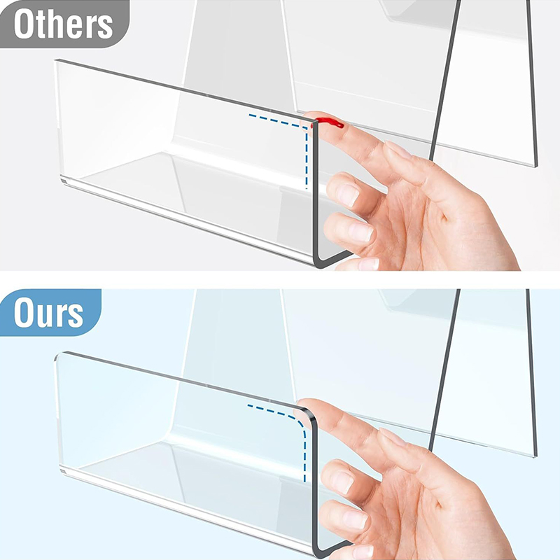 1個入りアクリル製コミックブックディスプレイスタンド、クリア - Clear Acrylic Book Stand Holder のレビューと価格